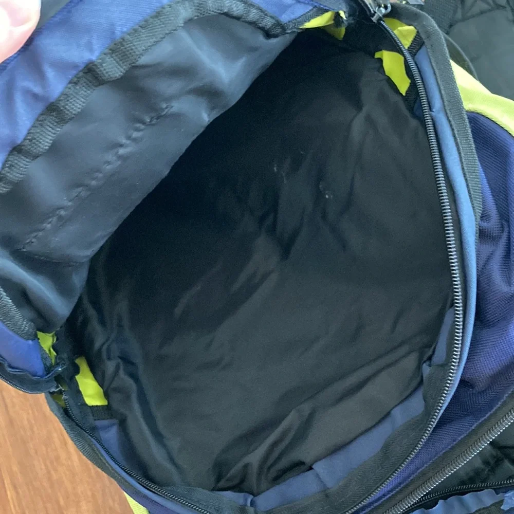 Target Technical Backpack 7+ Compartments Blue Green Pack Carryall Laptop Mesh